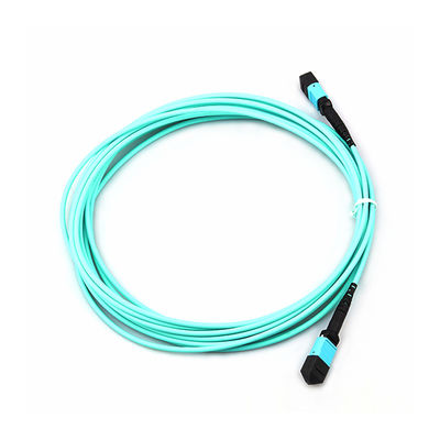 MPO-MPO Fiber Patch Cord with 40/100G Ethernet Distance 150m at 850nm and 400m at 850nm MPO Cable Assembly