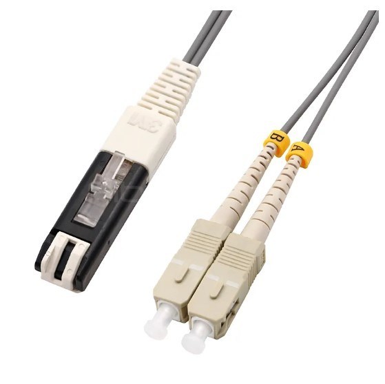 VF45 to SC/UPC Duplex 62.5/125 OM1 Multimode Fiber Patch Cable,