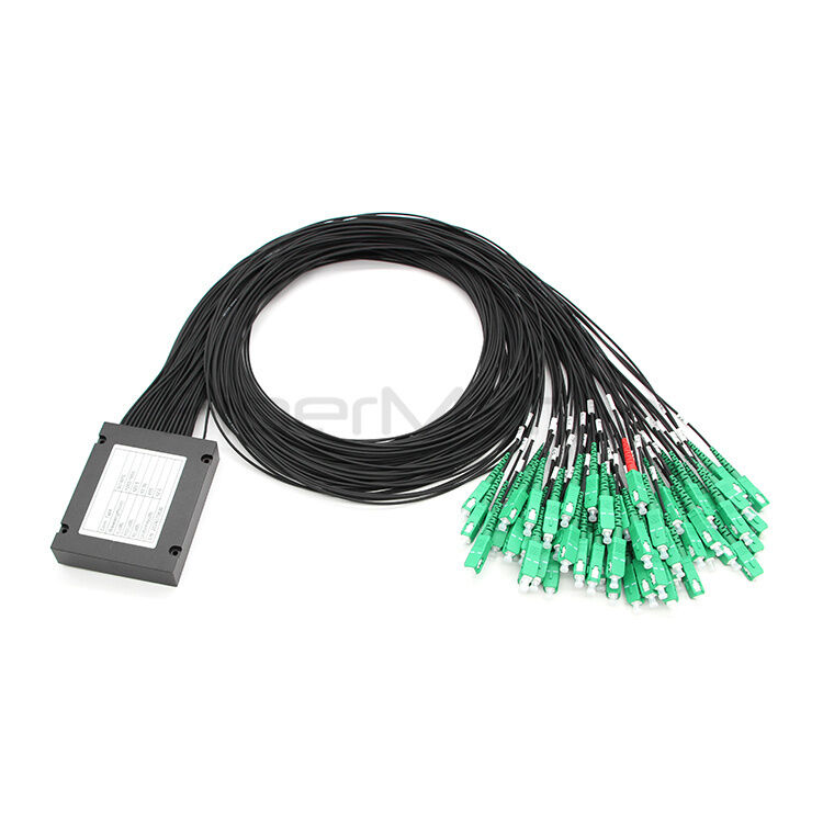 Pre-Connectorized 1×64 PLC Splitter for FTTH – Ruggedized Cassette Optical Splitter